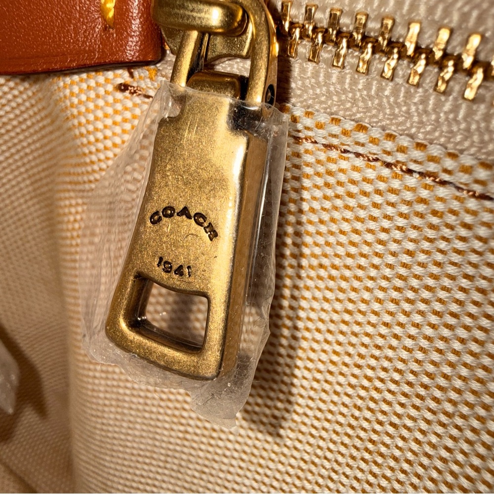 Coach 1941 Collection Duffle Bag in Black, Pebble Grained Leather - Picture 11 of 14